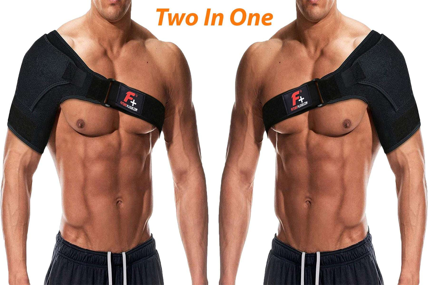 Shoulder Support Brace – Adjustable Strap for Rotator Cuff, Dislocation & Sport Gym Injury Recovery"