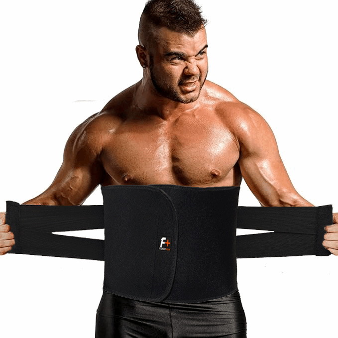 Slimming Waist Trimmer Belt for Weight Loss Men & Women & Back Support – Sweat Wrap for Gym & Workout in UAE"