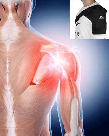 Shoulder Support Brace  – Adjustable Strap for Rotator Cuff, Dislocation & Sport Gym Injury Recovery"