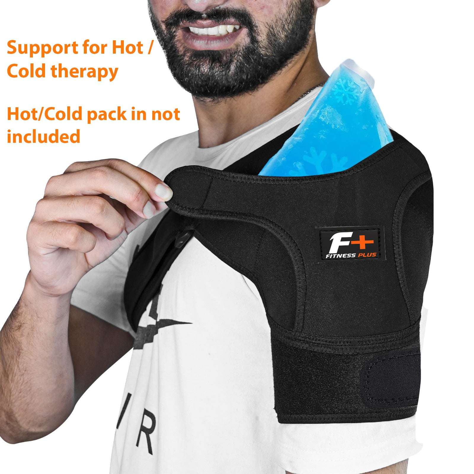 Shoulder Support Brace  – Adjustable Strap for Rotator Cuff, Dislocation & Sport Gym Injury Recovery"