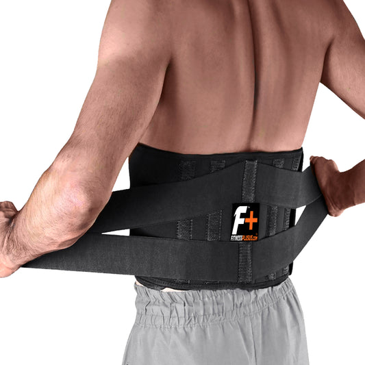 Waist & Back Support Belt – Adjustable Lumbar Brace for Pain Relief & Posture | Unisex | UAE Edition
